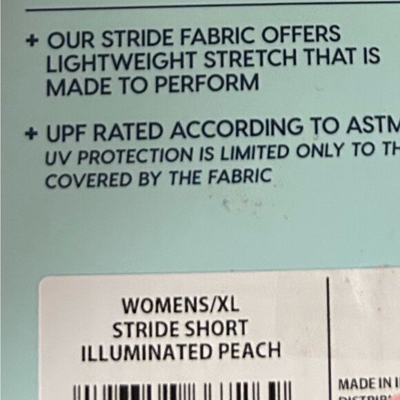 DSG Women's illuminated Peach MidRise Stride Shorts Size XL New with Tags 3 Inch - Picture 5 of 11